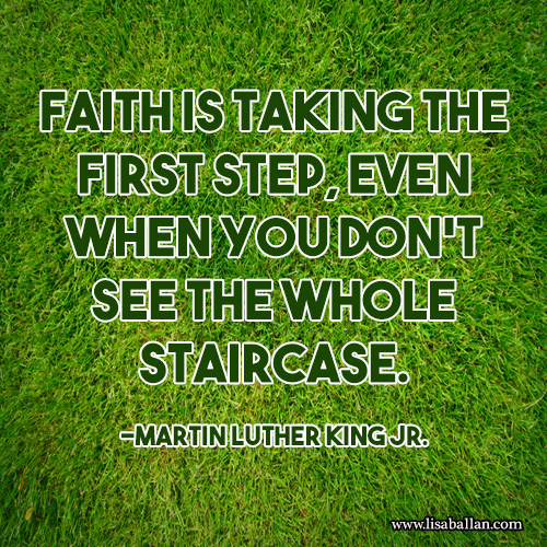 QuotesMLKFirstStepStaircase